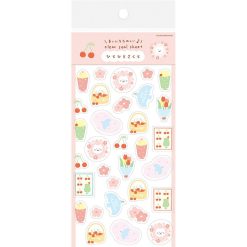 Furukawa Paper Sticker Sheet - Hirahira Sakura