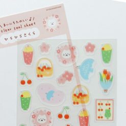 Furukawa Paper Sticker Sheet - Hirahira Sakura