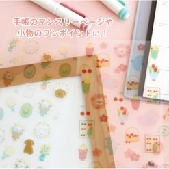 Furukawa Paper Sticker Sheet - Hirahira Sakura