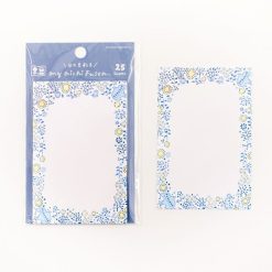 Furukawa paper Rectangular Memo Pad - Birds and Flowers