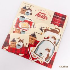 Furukawa Paper x Kalita Flake Stickers - Black Coffee