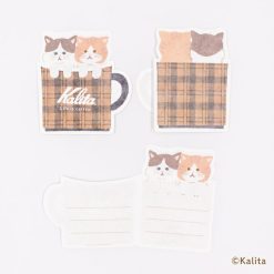 Furukawa Paper x Kalita Folded Mini Note Cards - Caramel Coffee