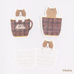 Furukawa Paper x Kalita Folded Mini Note Cards - Brown Coffee