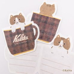 Furukawa Paper x Kalita Folded Mini Note Cards - Brown Coffee