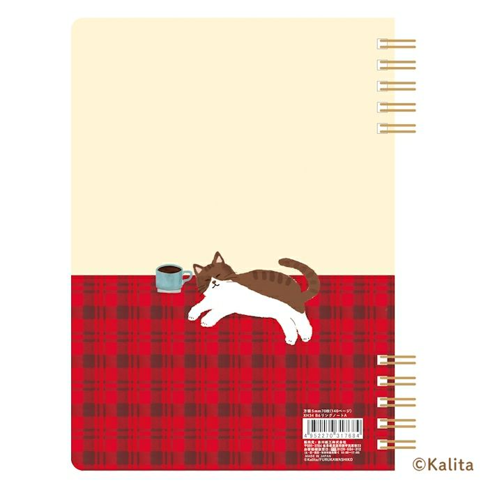 Furukawa Paper x Kalita Ring-Bound B6 Notebook - A