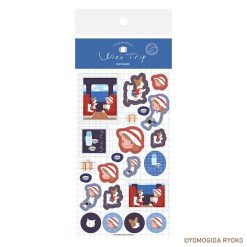Furukawa Paper x Ryoko Yomogida Sticker Sheet - Window