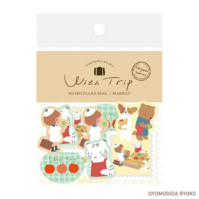 Furukawa Paper x Ryoko Yomogida Flake Stickers - Market