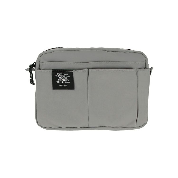 Delfonics "Stud" Utility Pouch S - grey