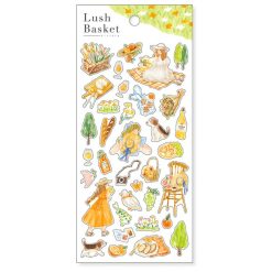 Mind Wave Lush Basket Stickers (6 designs)