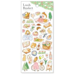 Mind Wave Lush Basket Stickers (6 designs)