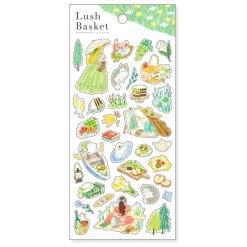 Mind Wave Lush Basket Stickers (6 designs)
