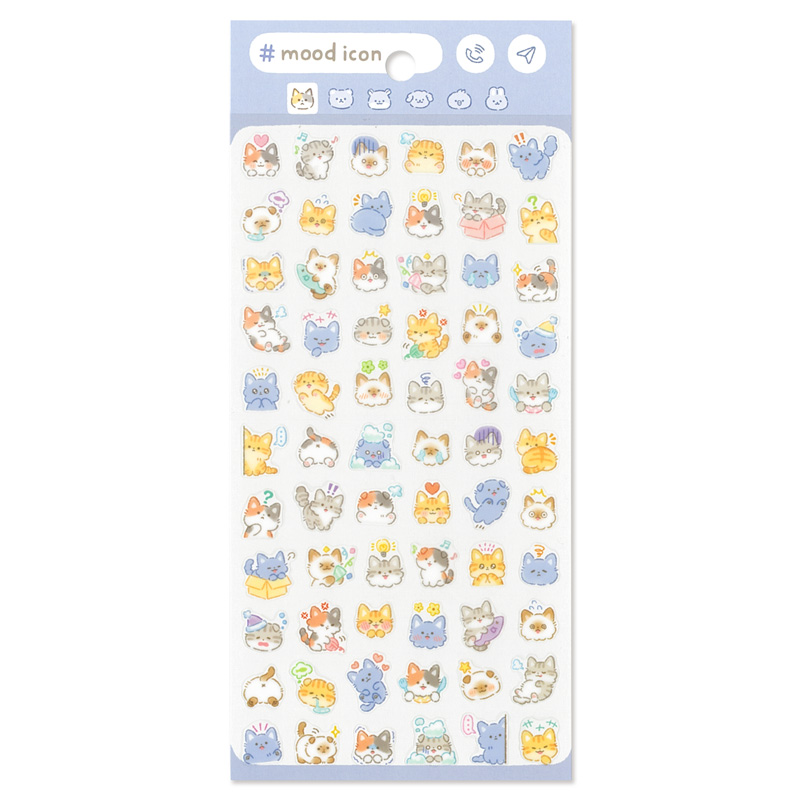 Mind Wave Mood Icon Stickers