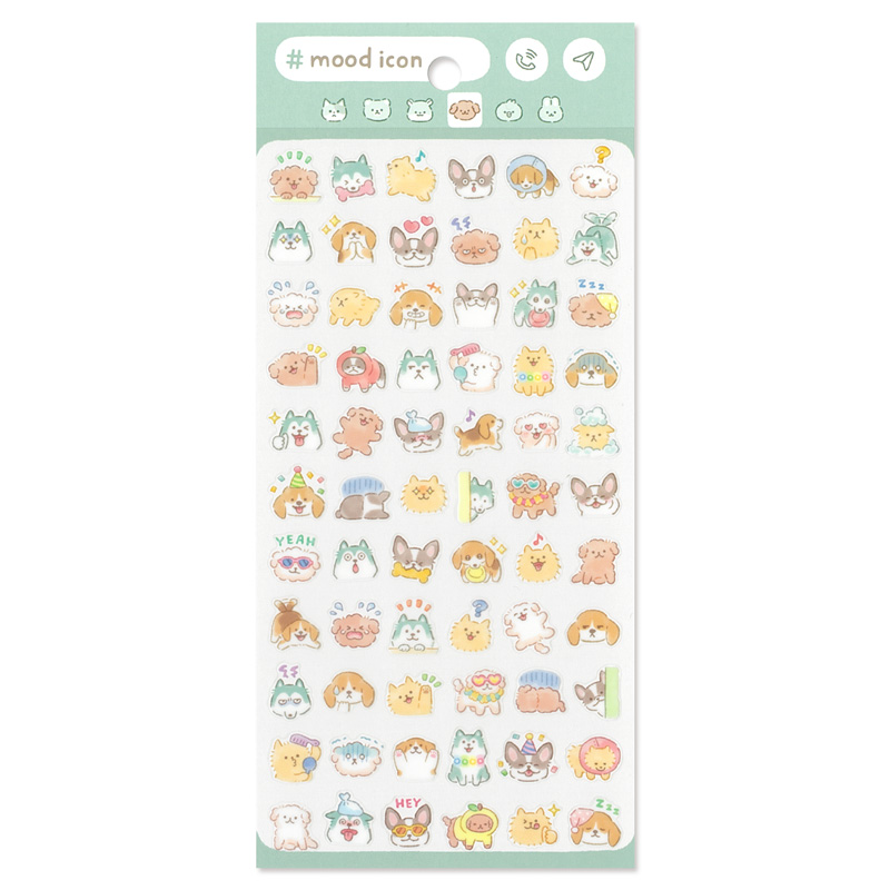Mind Wave Mood Icon Stickers