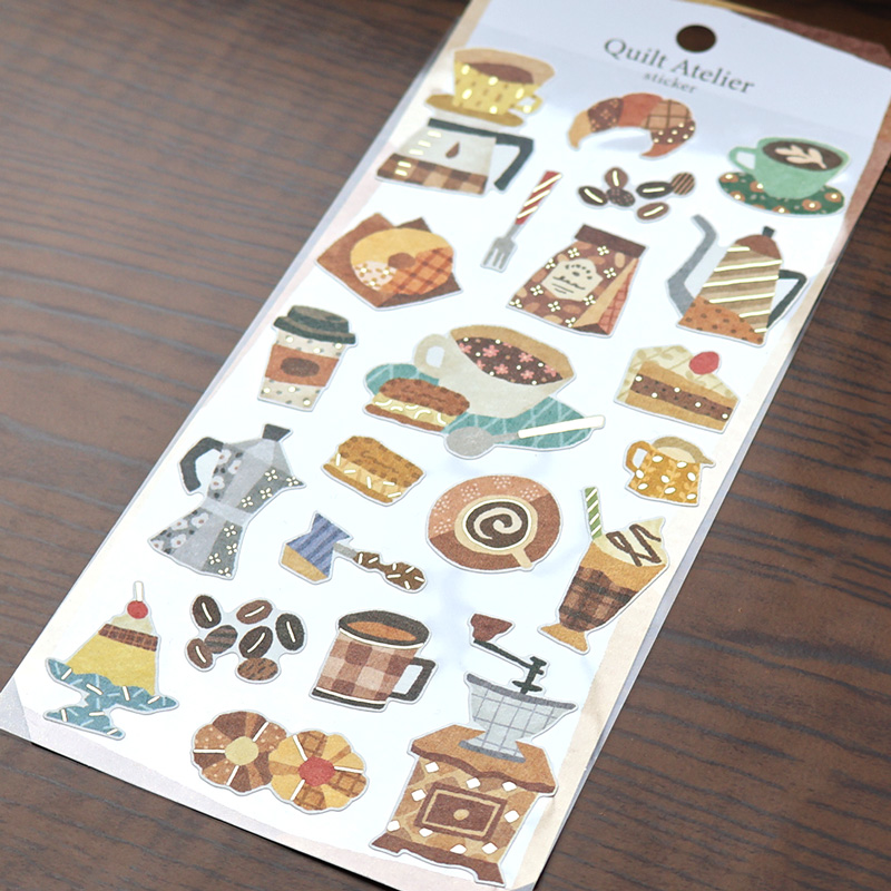 Mind Wave Quilt Atelier Stickers (6 designs)