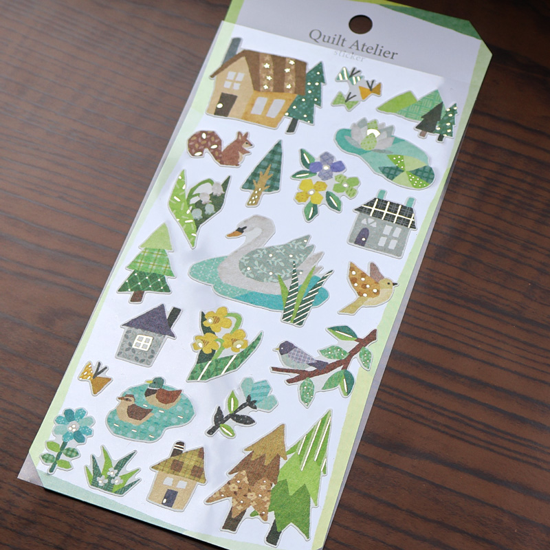 Mind Wave Quilt Atelier Stickers (6 designs)