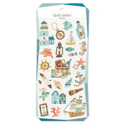 Mind Wave Quilt Atelier Stickers (6 designs)
