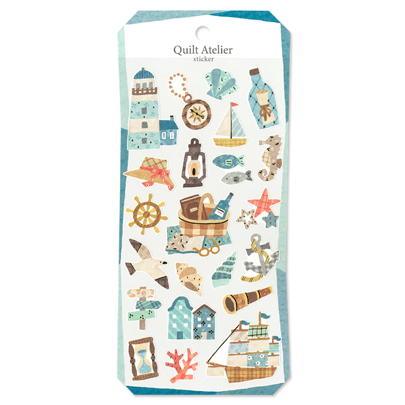 Mind Wave Quilt Atelier Stickers (6 designs)