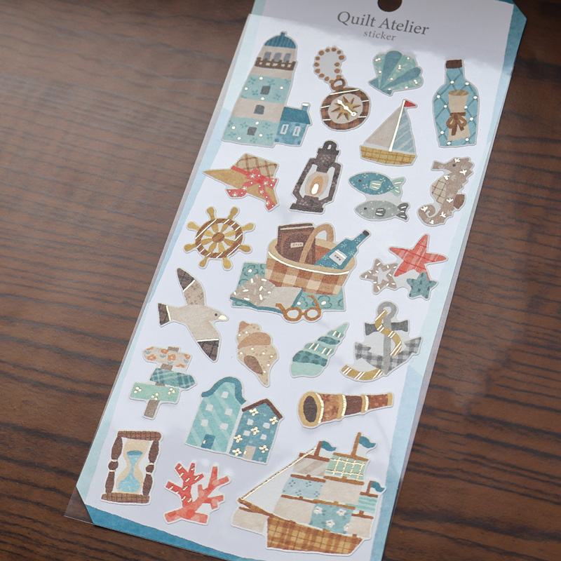 Mind Wave Quilt Atelier Stickers (6 designs)