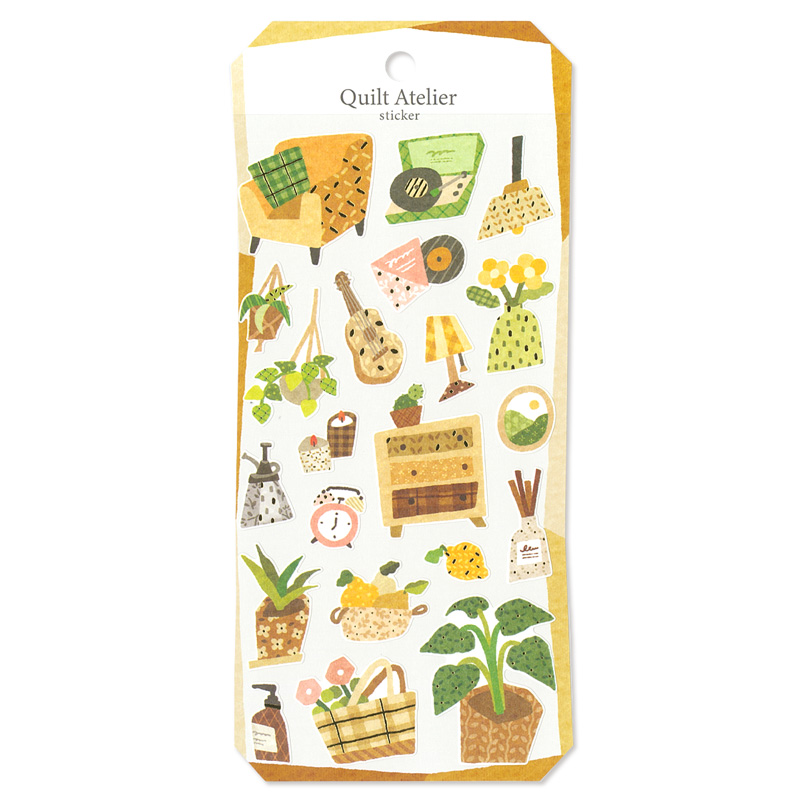 Mind Wave Quilt Atelier Stickers (6 designs)