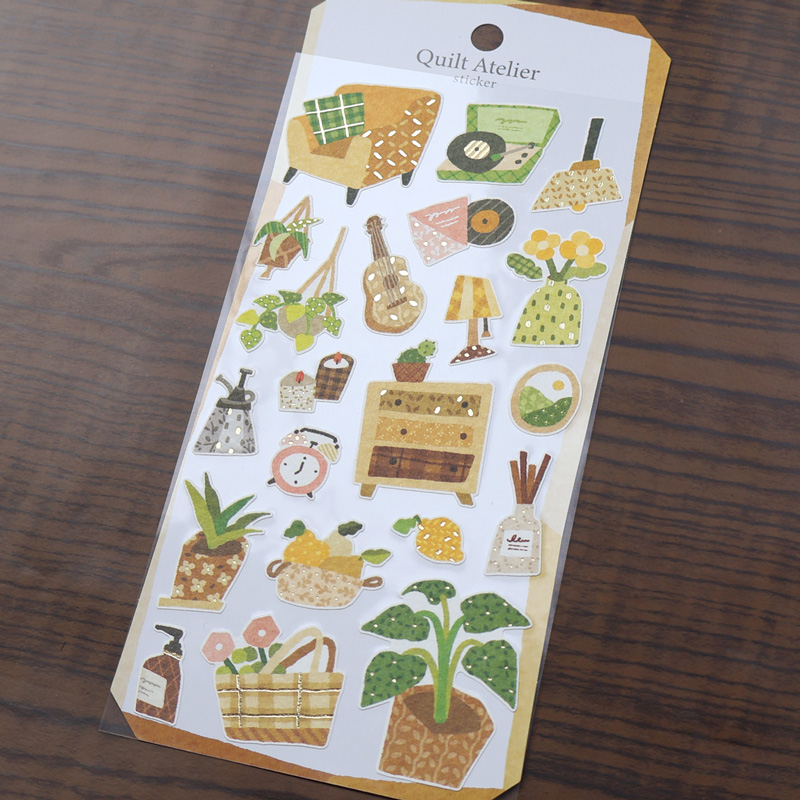 Mind Wave Quilt Atelier Stickers (6 designs)
