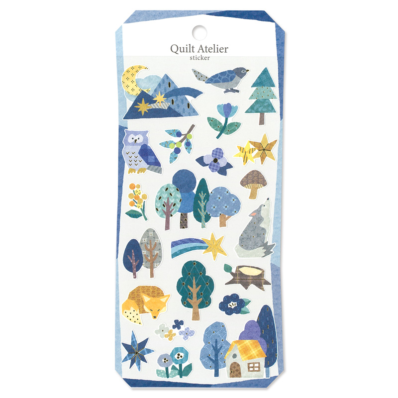 Mind Wave Quilt Atelier Stickers (6 designs)