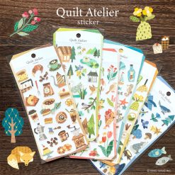 Mind Wave Quilt Atelier Stickers (6 designs)