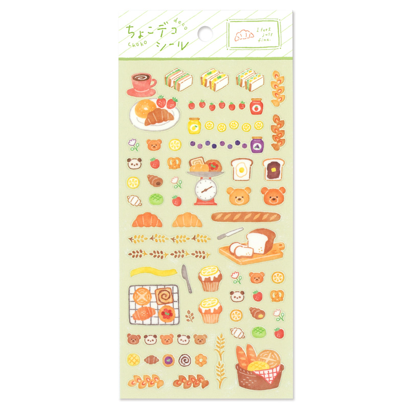 Mind Wave Choko Deco Stickers (6 designs)
