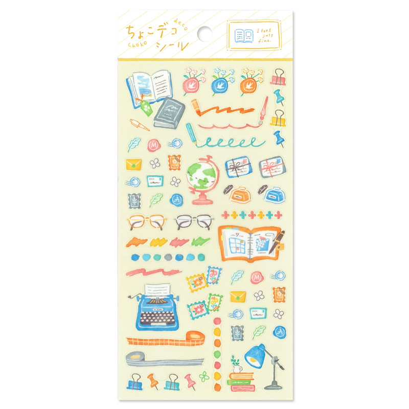 Mind Wave Choko Deco Stickers (6 designs)