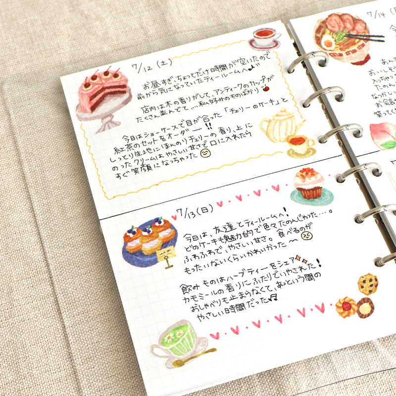 Mind Wave Heart Fluttering Stickers (6 designs)