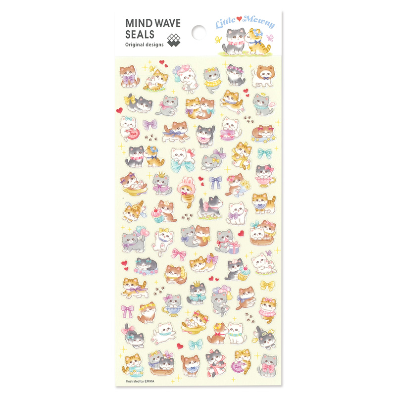 Mind Wave Stickers - Little Mewny