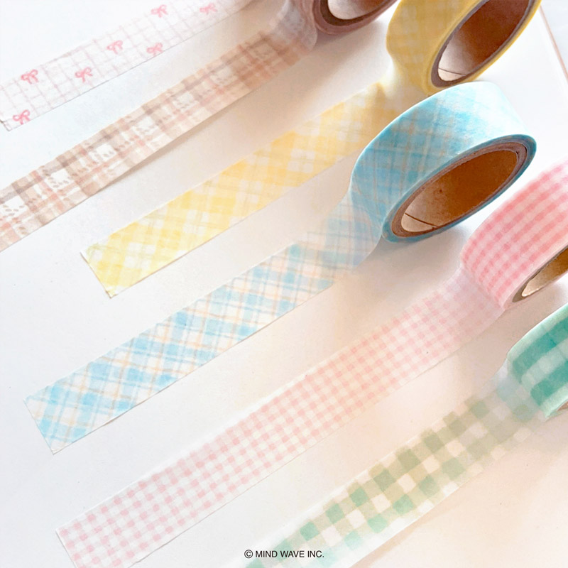 Mind Wave Washi Tape - Pattern Check 18