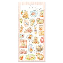 Mind Wave With Animals Stickers