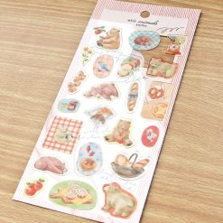 Mind Wave With Animals Stickers