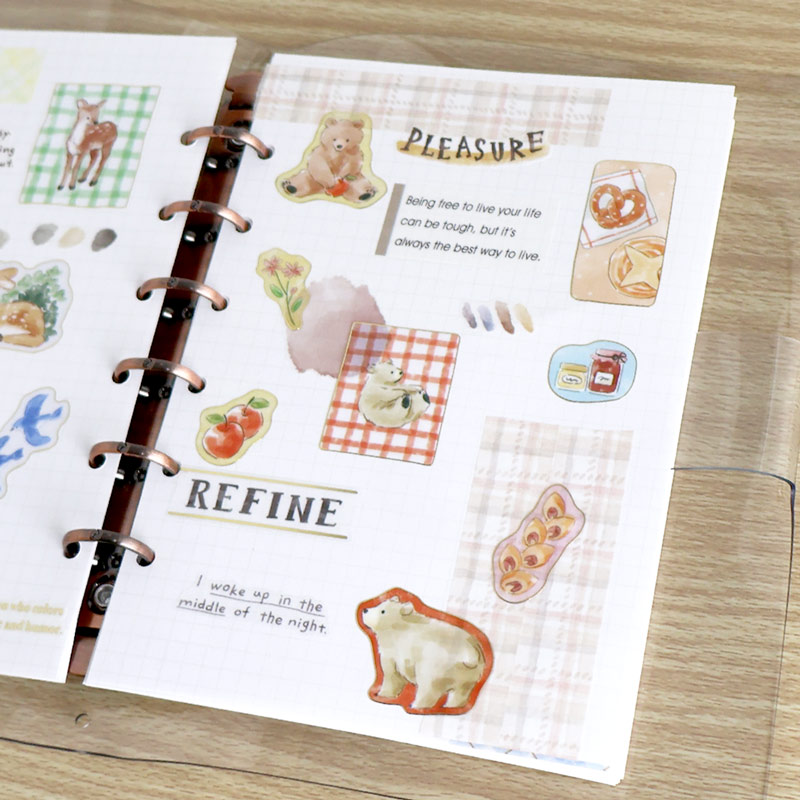 Mind Wave With Animals Stickers