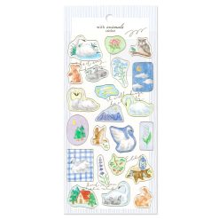 Mind Wave With Animals Stickers
