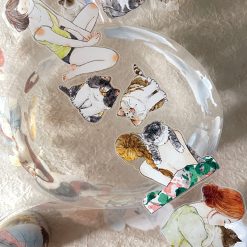 DingDing Girls Kiss-Cut Tape 332 (Washi or PET)
