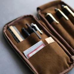 &Liebe - Leather Zip Pen Case - Image 17