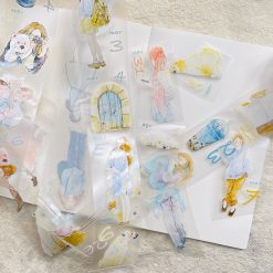 DingDing Kiss-Cut 365-Days Calendar Tape Set (8 rolls)