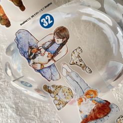 DingDing Girls Kiss-Cut Tape 332 (Washi or PET)