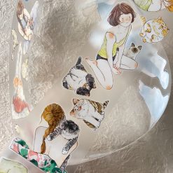 DingDing Girls Kiss-Cut Tape 332 (Washi or PET)
