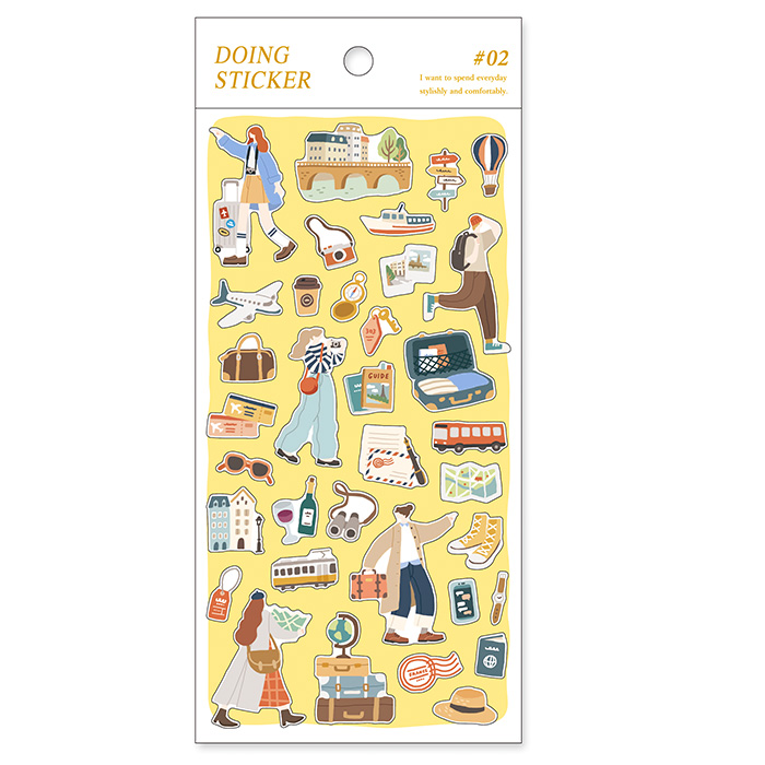 Mind Wave Doing Stickers (6 designs)