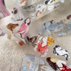 DingDing Girls Kiss-Cut Tape 332 (Washi or PET)