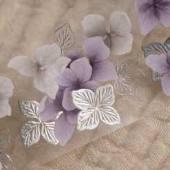 Loidesign Glossy Bronzing PET Tape - Hydrangea Petals