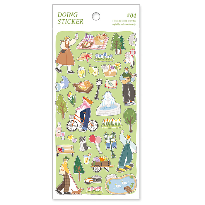 Mind Wave Doing Stickers (6 designs)