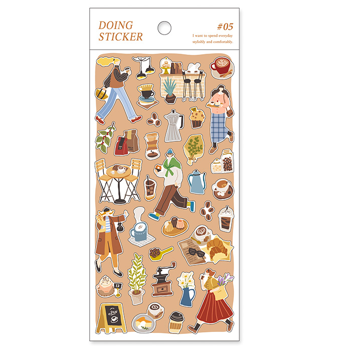 Mind Wave Doing Stickers (6 designs)