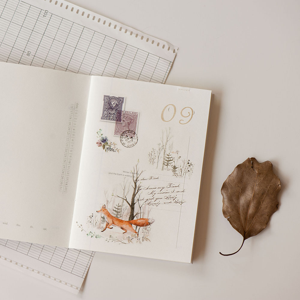 MU Notebook Set A6 Pattern + A8 Blank