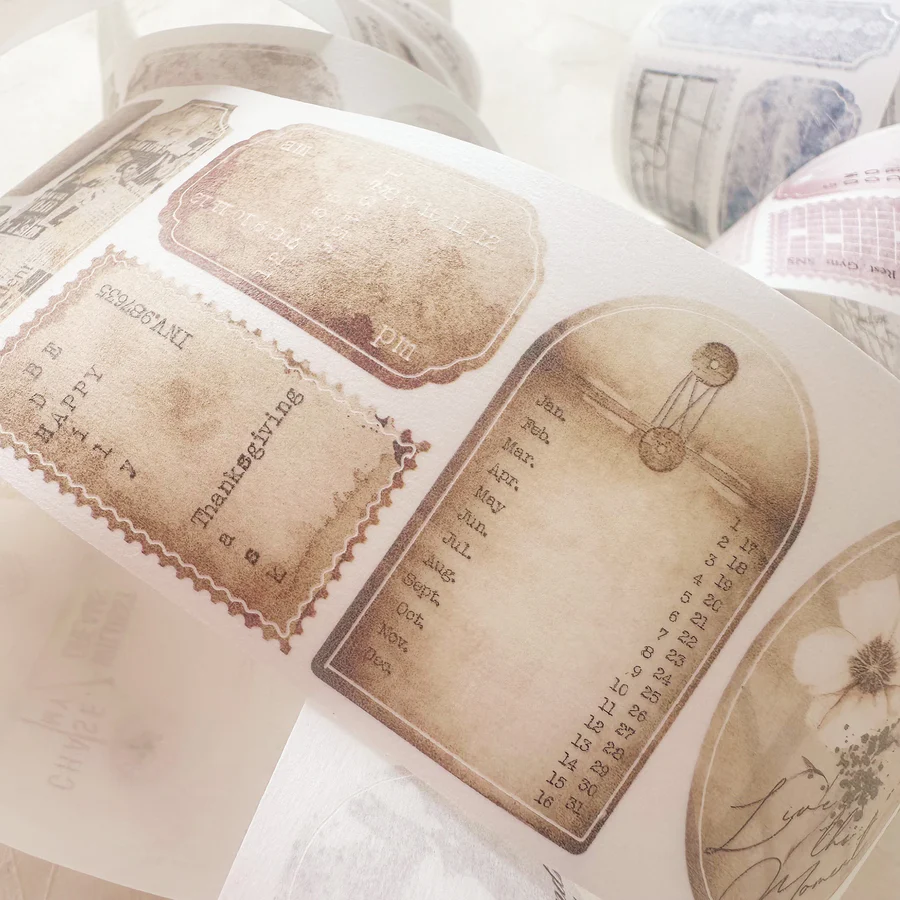 Journal Pages Tape - To Be Continuous (washi and PET)