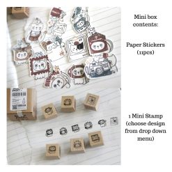 Black Milk Project Neko Mail - Mini Box Stickers + Stamp - Image 14