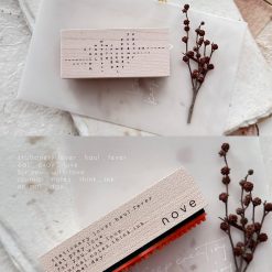 Nove Scrabble Rubber Stamps Stationery Lover