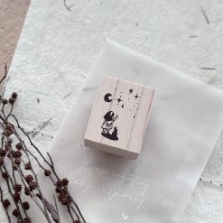Nove Little Ordinary People Rubber Stamps Rabbit
